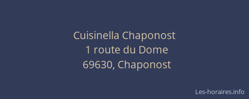Cuisinella Chaponost