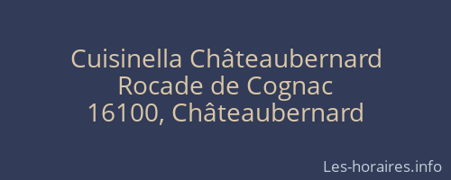Cuisinella Châteaubernard
