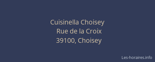Cuisinella Choisey