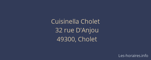 Cuisinella Cholet