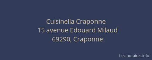 Cuisinella Craponne