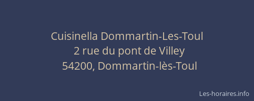 Cuisinella Dommartin-Les-Toul