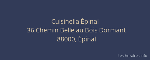 Cuisinella Épinal