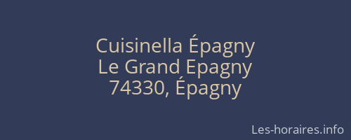 Cuisinella Épagny