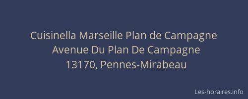 Cuisinella Marseille Plan de Campagne