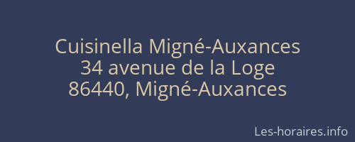 Cuisinella Migné-Auxances