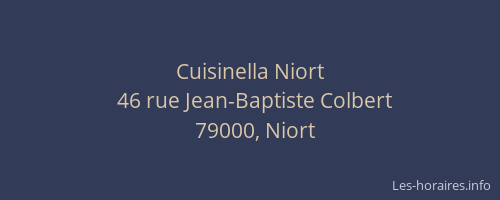 Cuisinella Niort