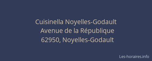 Cuisinella Noyelles-Godault