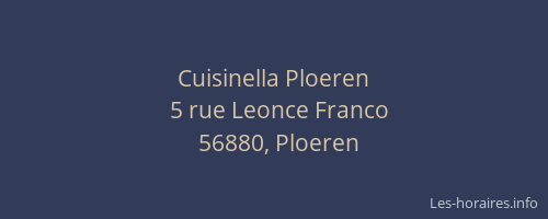 Cuisinella Ploeren