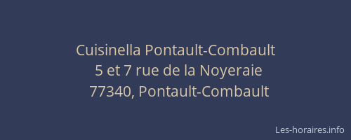 Cuisinella Pontault-Combault
