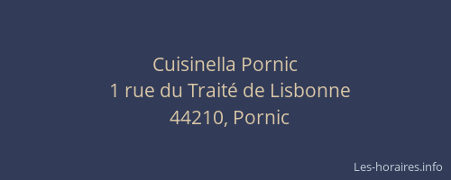 Cuisinella Pornic