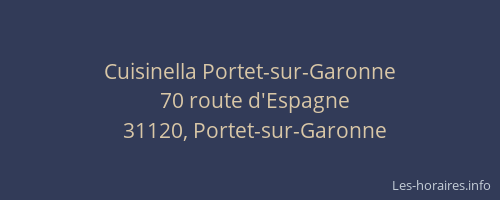 Cuisinella Portet-sur-Garonne