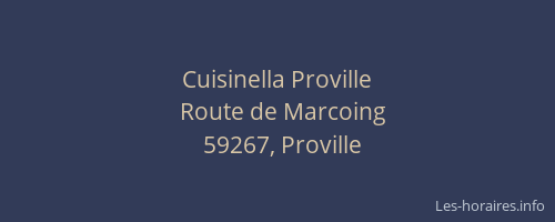 Cuisinella Proville