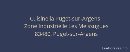 Cuisinella Puget-sur-Argens