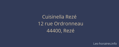 Cuisinella Rezé