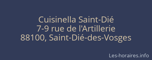 Cuisinella Saint-Dié