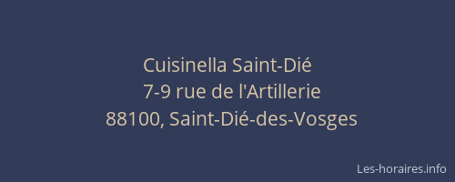 Cuisinella Saint-Di&eacute;