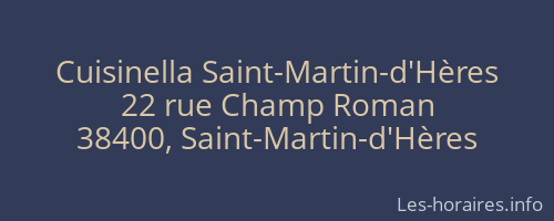 Cuisinella Saint-Martin-d'Hères