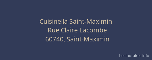 Cuisinella Saint-Maximin