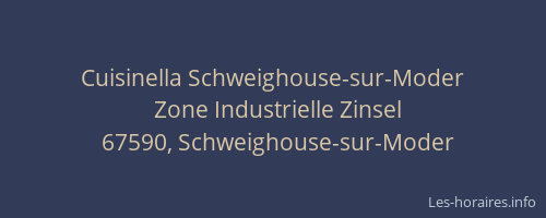 Cuisinella Schweighouse-sur-Moder