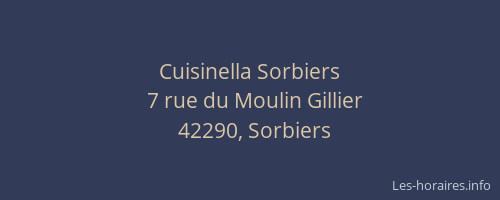 Cuisinella Sorbiers