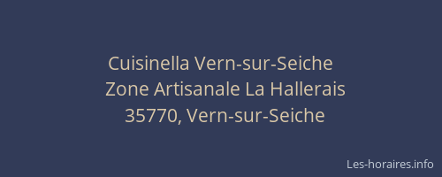 Cuisinella Vern-sur-Seiche