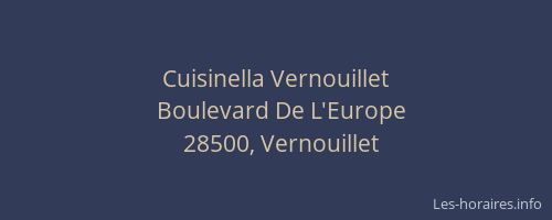 Cuisinella Vernouillet