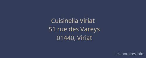 Cuisinella Viriat