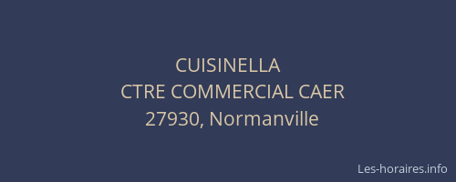 CUISINELLA