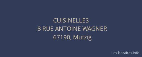 CUISINELLES