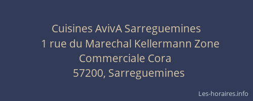 Cuisines AvivA Sarreguemines