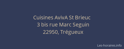 Cuisines AvivA St Brieuc