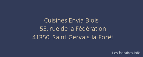 Cuisines Envia Blois