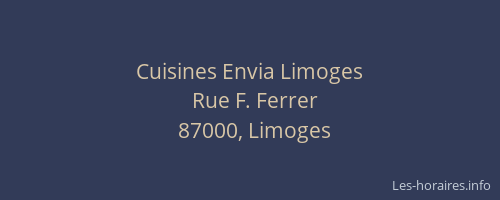 Cuisines Envia Limoges