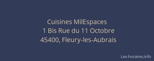 Cuisines MilEspaces