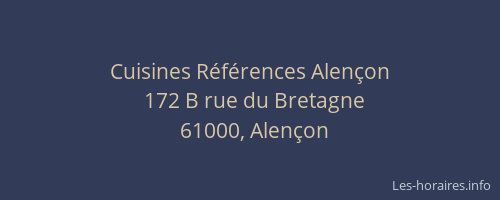 Cuisines Références Alençon