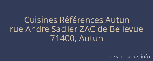 Cuisines Références Autun