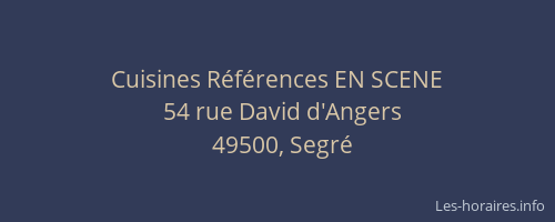 Cuisines Références EN SCENE