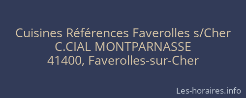 Cuisines Références Faverolles s/Cher