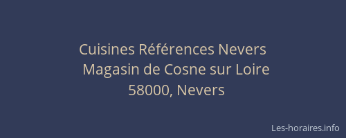 Cuisines Références Nevers