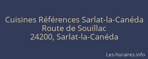 Cuisines Références Sarlat-la-Canéda