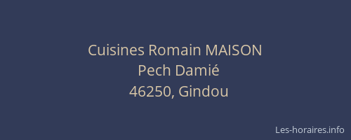 Cuisines Romain MAISON
