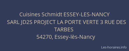 Cuisines Schmidt ESSEY-LES-NANCY