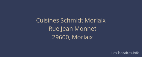 Cuisines Schmidt Morlaix