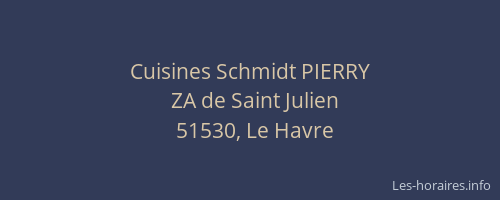 Cuisines Schmidt PIERRY