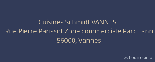 Cuisines Schmidt VANNES