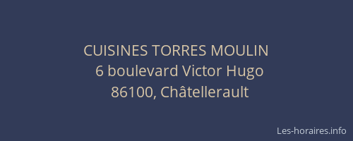 CUISINES TORRES MOULIN