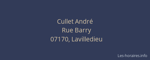 Cullet André