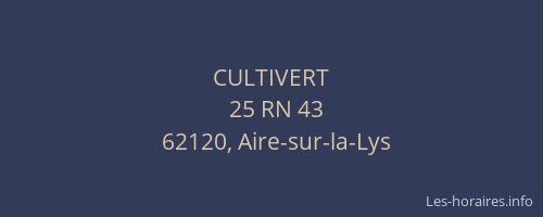 CULTIVERT