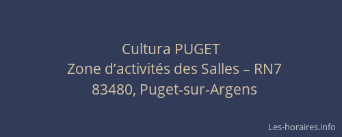 Cultura PUGET